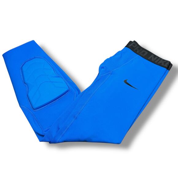 Nike Pro NBA Hyperstrong Padded Compression Pants 3/4 Red AA0755-403 XL-T NWOT - Picture 1 of 10